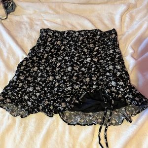 forever 21 floral skirt